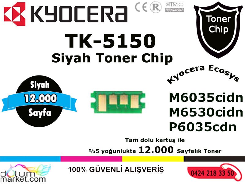 TK-5150-Tonerchip-Siyah