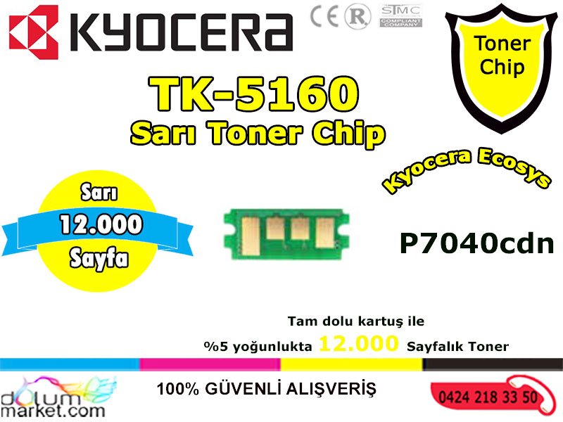 TK-5160-Tonerchip-Sarı