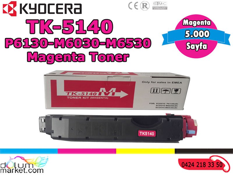 Kyocera_TK_5140_Toner_Kit_Magenta