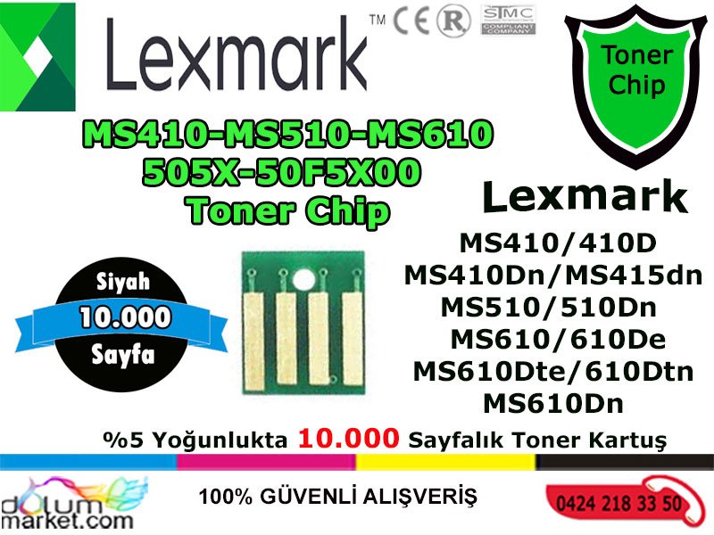 LexmarkMS410-MS510-MS610-505X-50F5X00-10K.