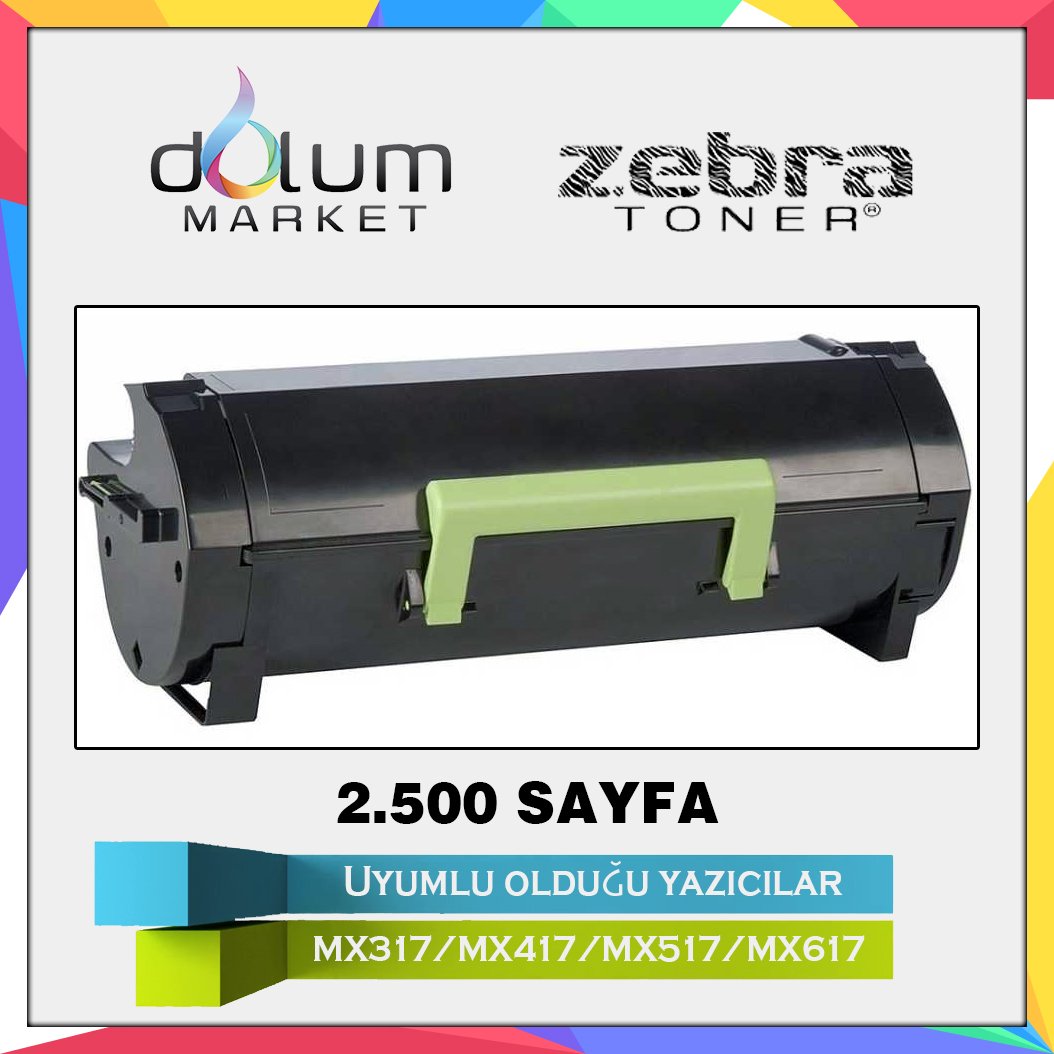  Lexmark 2500 SAYFA MX317/MX417/MX517/MX617