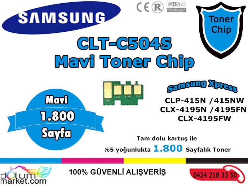 SAMSUNG CLT C504S