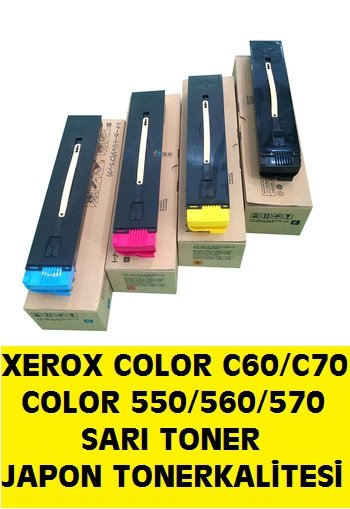 XEROX C60 C70 Sarı Yellow Toner,006R01662 TONER