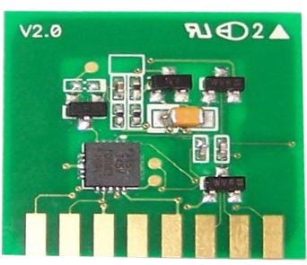 Lexmark X940 X945 C945 C940 Toner Dolum Chip - Black