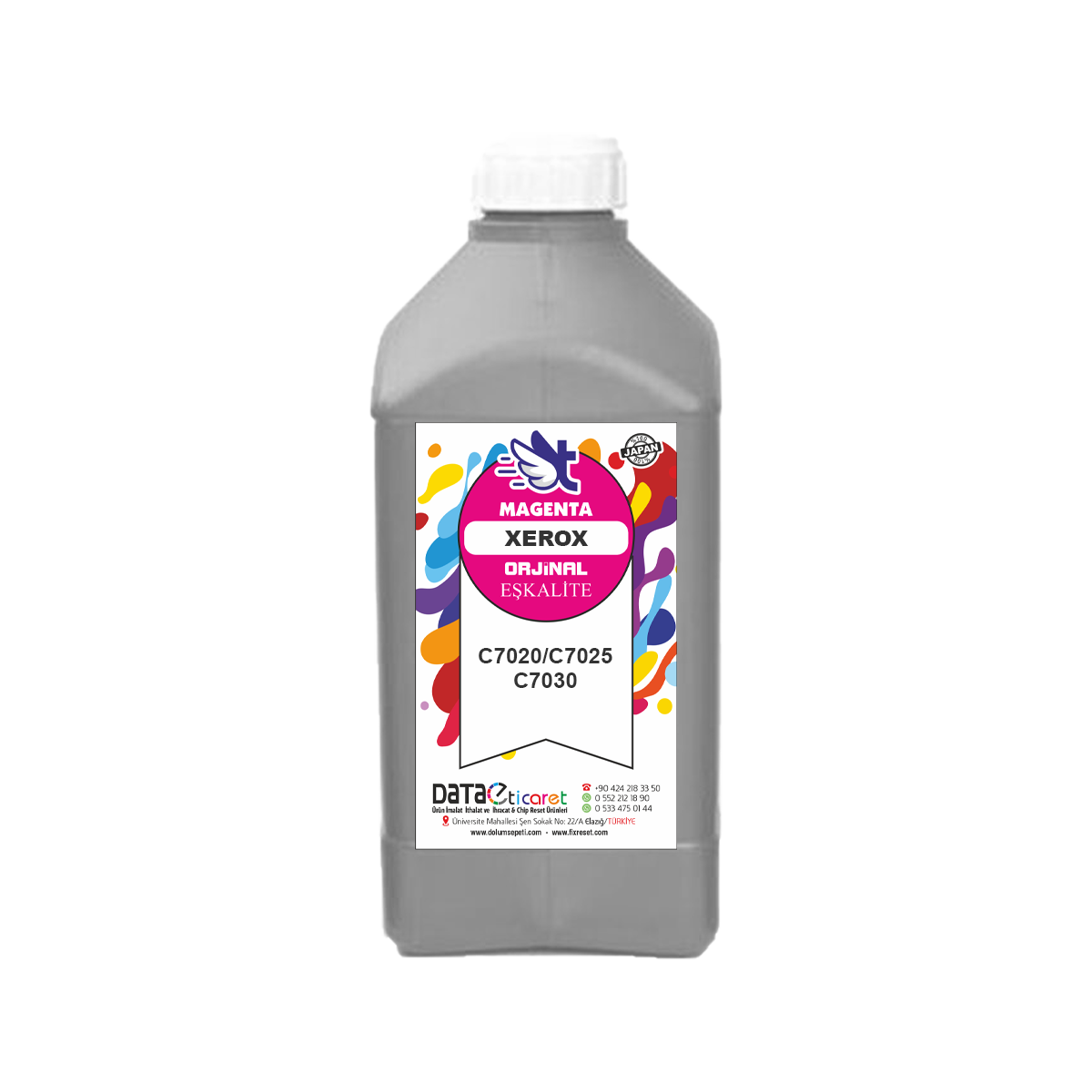 106R03747 Versalink Kırmızı Magenta Toner Kartuş Dolum Toz C7020 C7025 C7030
